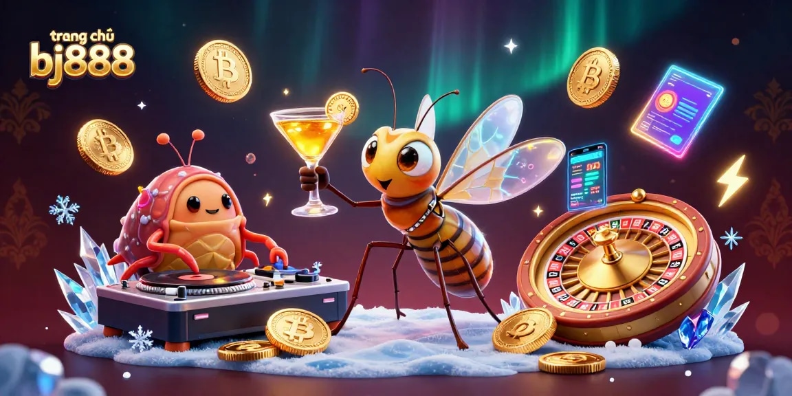 Experience the dynamic world of trang chủ bj888 with exciting casino characters and elements.