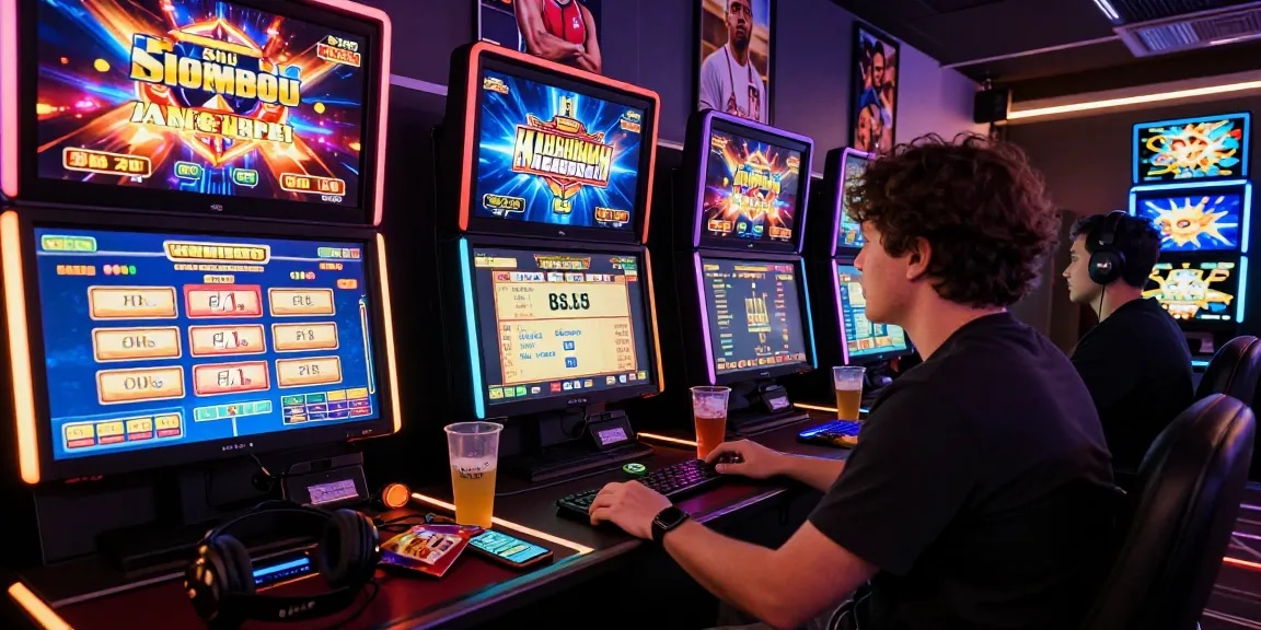 Engaging online casino gaming session featuring KO66 with vibrant graphics and multiple gaming windows