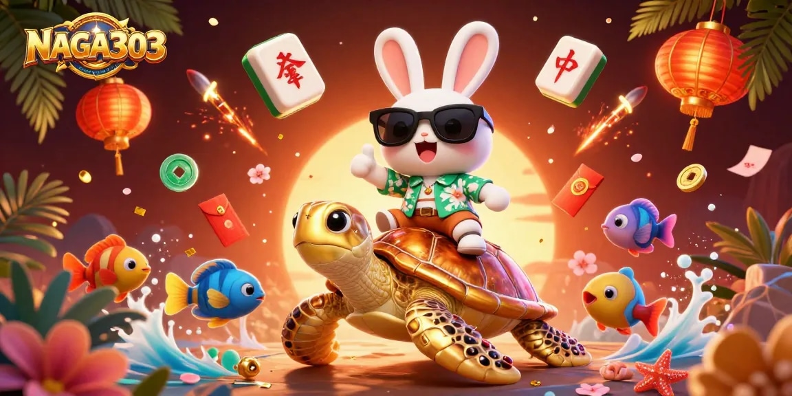 NAGA303 offers thrilling lottery opportunities with vibrant characters and engaging casino elements.