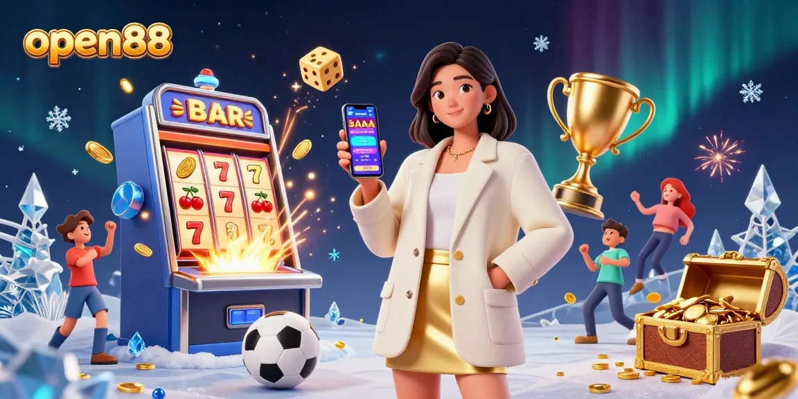 Engage in thrilling sports betting with open88 featuring game elements and vibrant visuals.