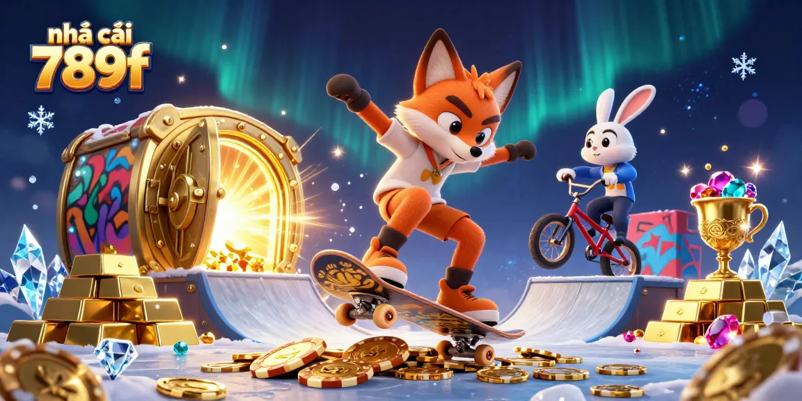 Experience thrilling action with nhà cái 789f in a vibrant casino-themed scene.
