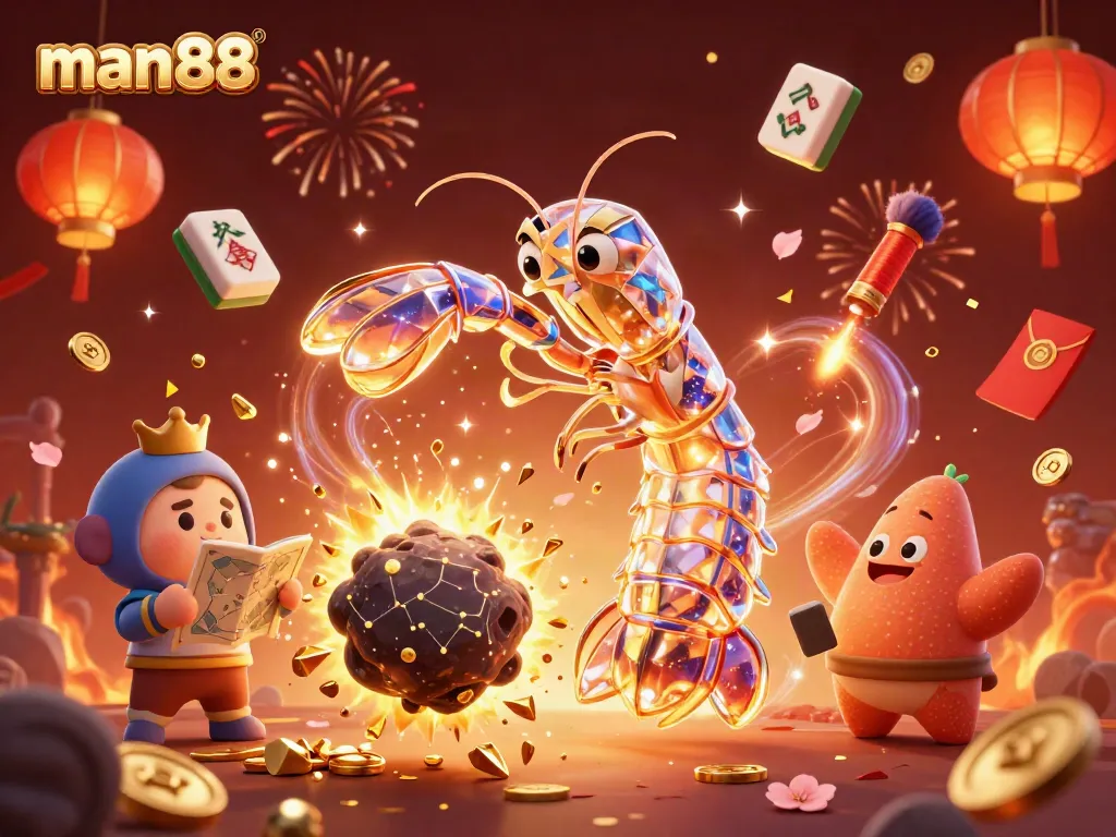 Experience the excitement of man88 with a vibrant poker scene bursting with color and energy.