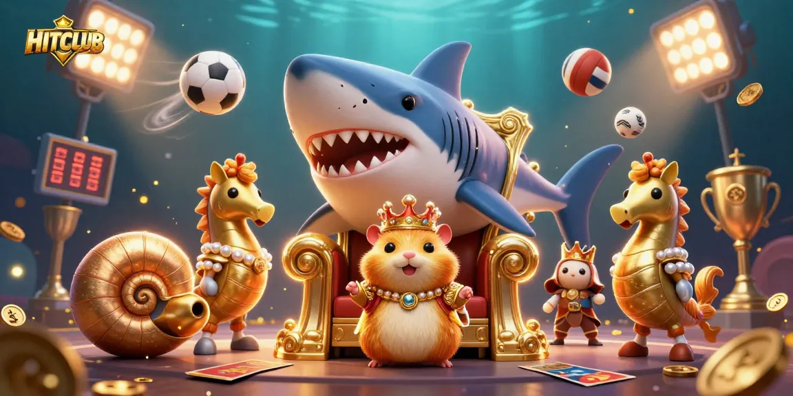 Engage with HITCLUB's thrilling gaming experience featuring dynamic sports action and vibrant elements.