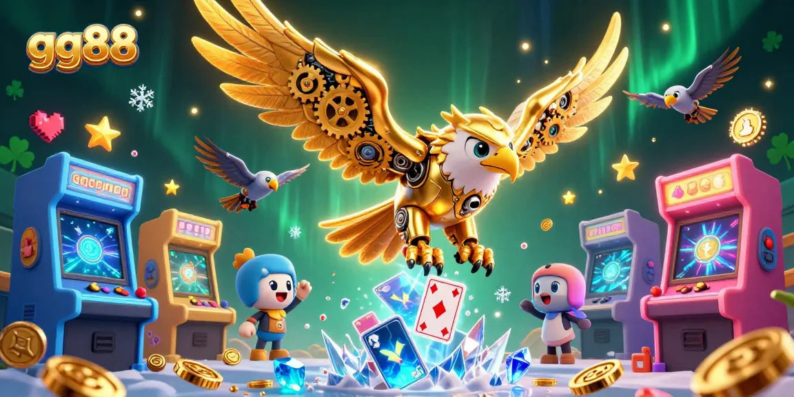 Experience exciting gameplay with gg88 in a vibrant, engaging casino atmosphere illustrated in 3D.