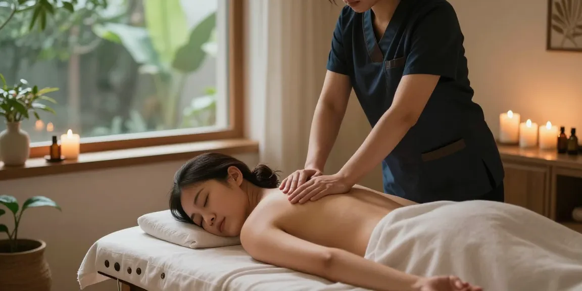 Experience premium 의정부출장안마 with a professional therapist in a serene home setting.