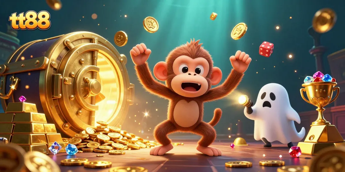 tt88 enhances your gaming experience with thrilling casino fun amidst golden treasures and magical elements.