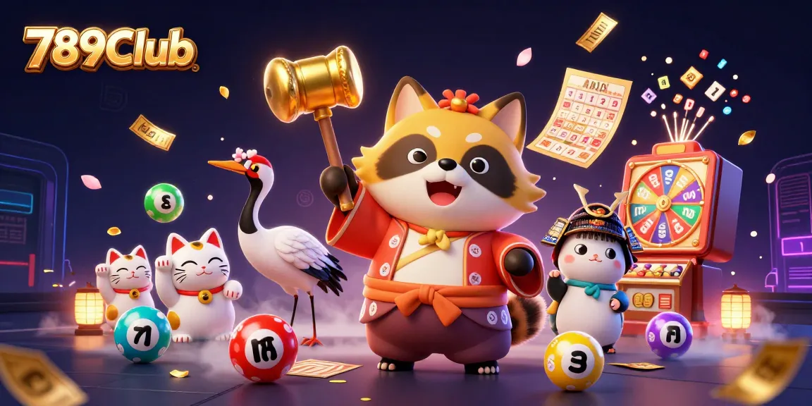Engage in thrilling games at 789Club, where fortune dances amidst colorful lottery balls.