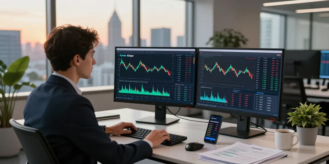 Kinetic KHype trading analysis in a modern office environment, showcasing cryptocurrency data and finance tools.