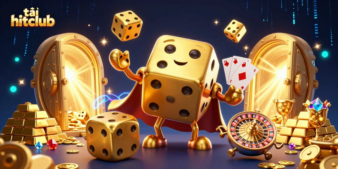 Experience the thrill of tải hitclub with vibrant casino elements and dynamic character action.