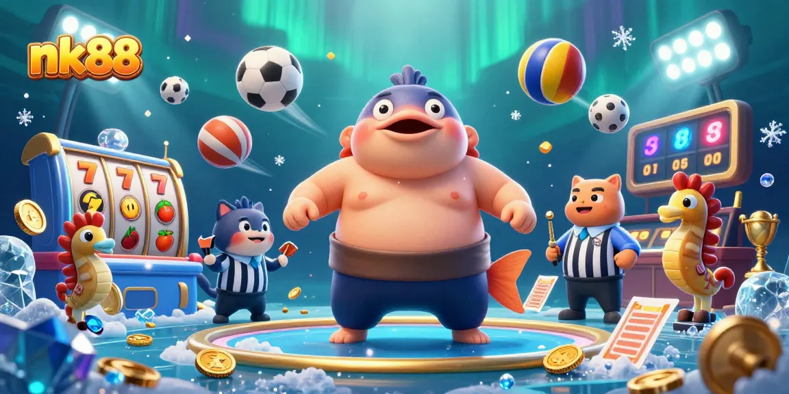 Experience thrilling gameplay at nk88 with a vibrant underwater casino scene featuring rich details.
