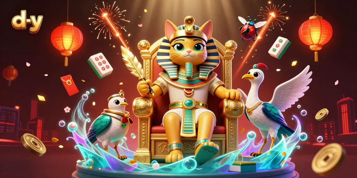 Experience thrilling gameplay with d-y during an exciting slot game session featuring an Egyptian theme.