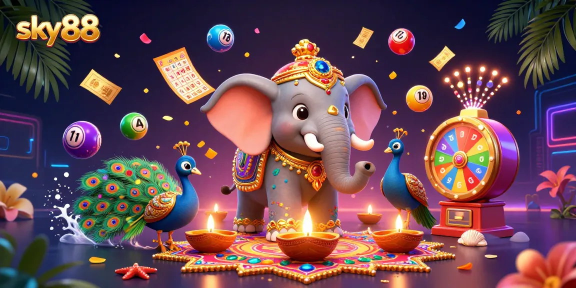 Engage with sky88 for exciting lottery action featuring vibrant visuals and dynamic elements.
