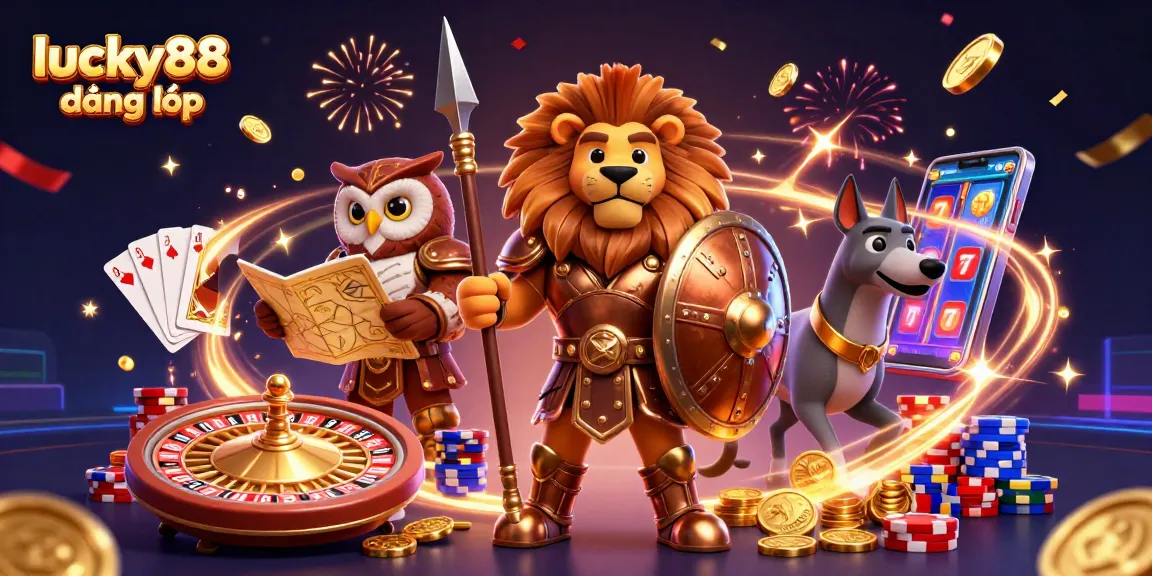 Spin the reels with lucky88 đăng nhập for an electrifying gaming experience filled with golden coins and excitement.